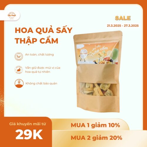 Trái cây sấy thập cẩm Hihofood